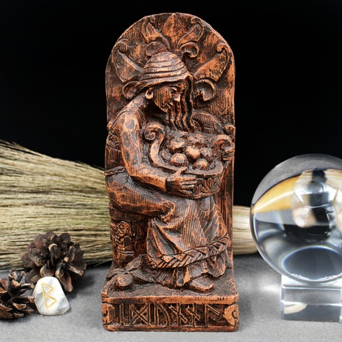 Idunna statue dryad - -,